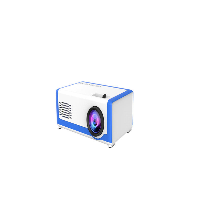 Mini projecteur LED portable 1080p, compatible avec téléphone portable, home cinéma