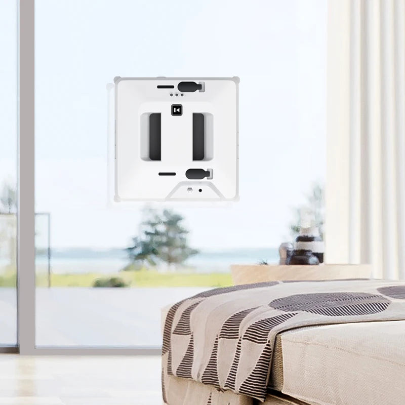 Robotic Window Cleaner Automatic Spray Remote Control Window Washing From Two Sides Smart Home High Suction Vacuum