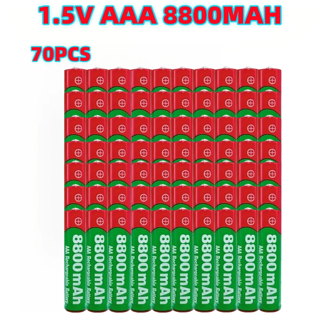 8800mAh Rechargeable Battery AAA NI-Mh Alkalinity Battery 1.5 V