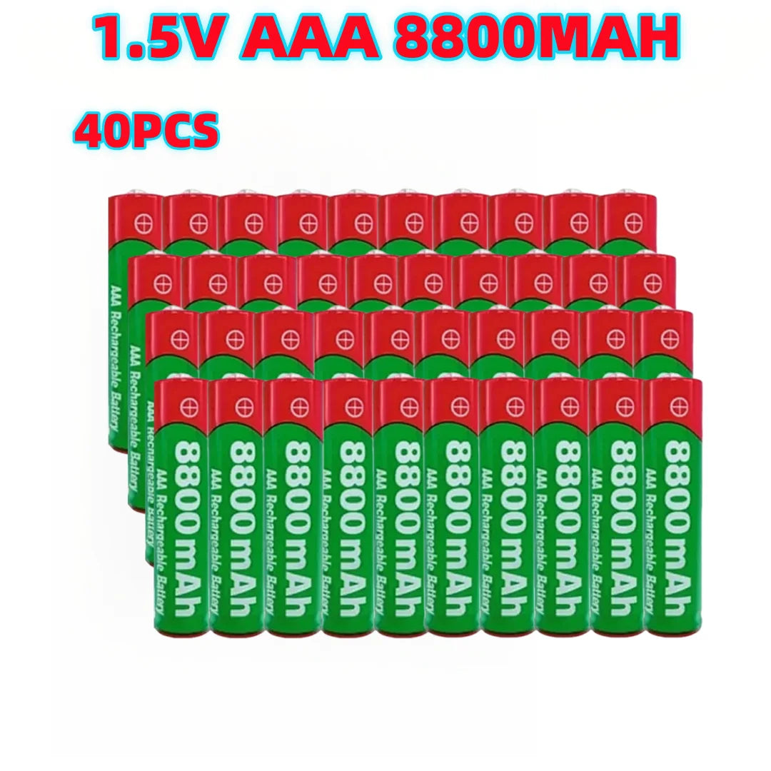 8800mAh Rechargeable Battery AAA NI-Mh Alkalinity Battery 1.5 V