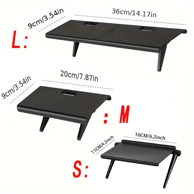 Adjustable TV Screen Top Shelf TV Media Box, Router Shelf Rack Home Organizer