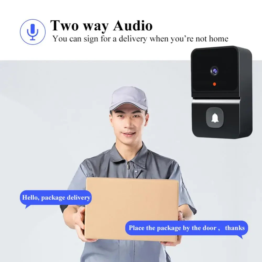 WiFi Outdoor HD Camera Security Door Bell Night Vision Video Intercom Voice Change For Home Monitor Door Phone