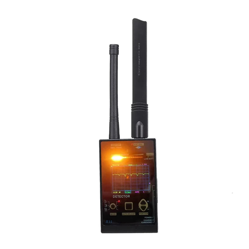 Détecteur de bugs anti-caméra X11, traceur GPS, scanner de signaux RF 2/3/4/5G, recherche d'appareils d'écoute