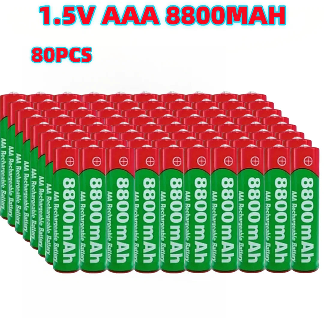 8800mAh Rechargeable Battery AAA NI-Mh Alkalinity Battery 1.5 V