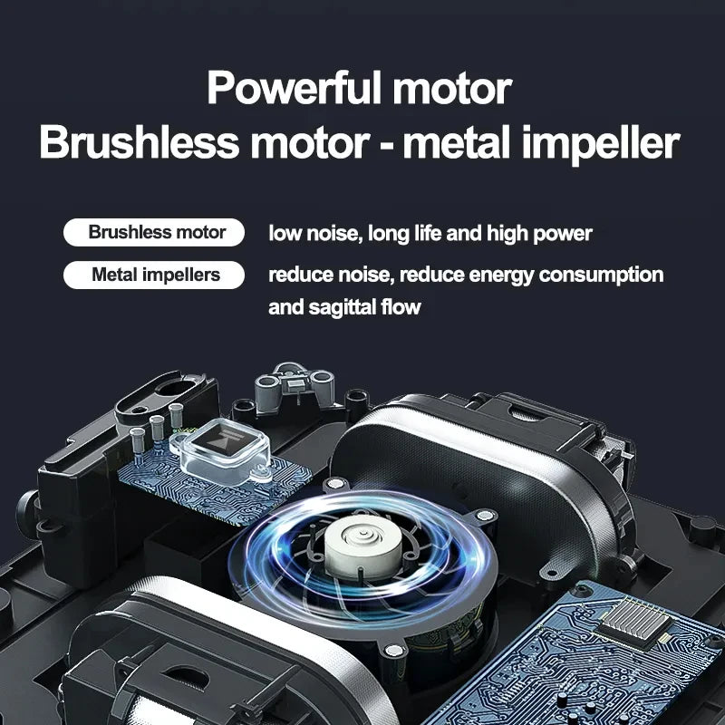 Robotic Window Cleaner Automatic Spray Remote Control Window Washing From Two Sides Smart Home High Suction Vacuum