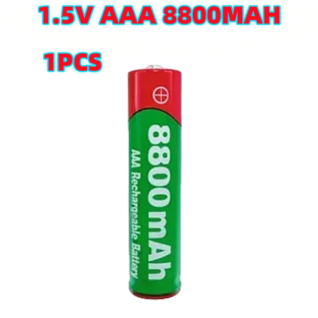 8800mAh Rechargeable Battery AAA NI-Mh Alkalinity Battery 1.5 V