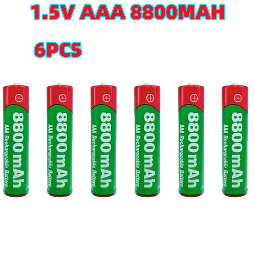 8800mAh Rechargeable Battery AAA NI-Mh Alkalinity Battery 1.5 V