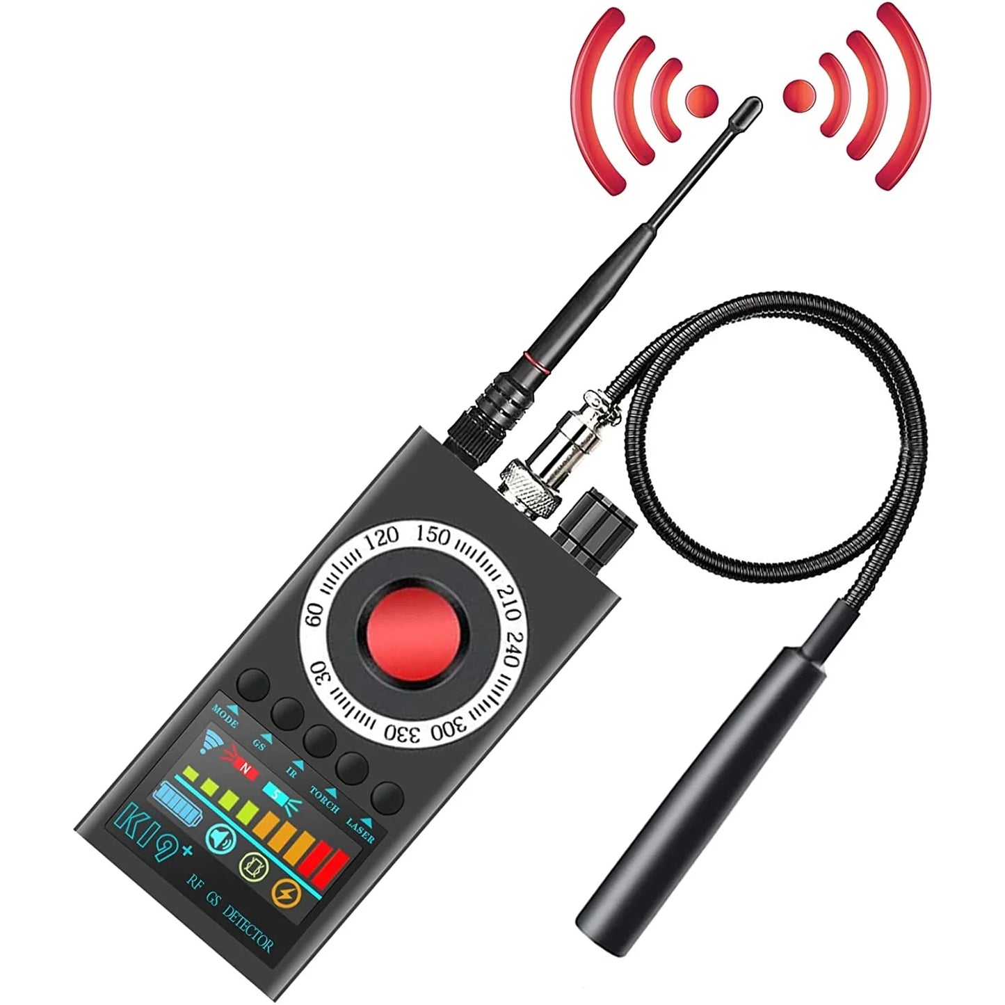 Eavesdropping Hidden Camera Detector RF Wireless Gsm Sound Signal Wiretapping GPS Tracker Spy Cam Detector Bug Finder