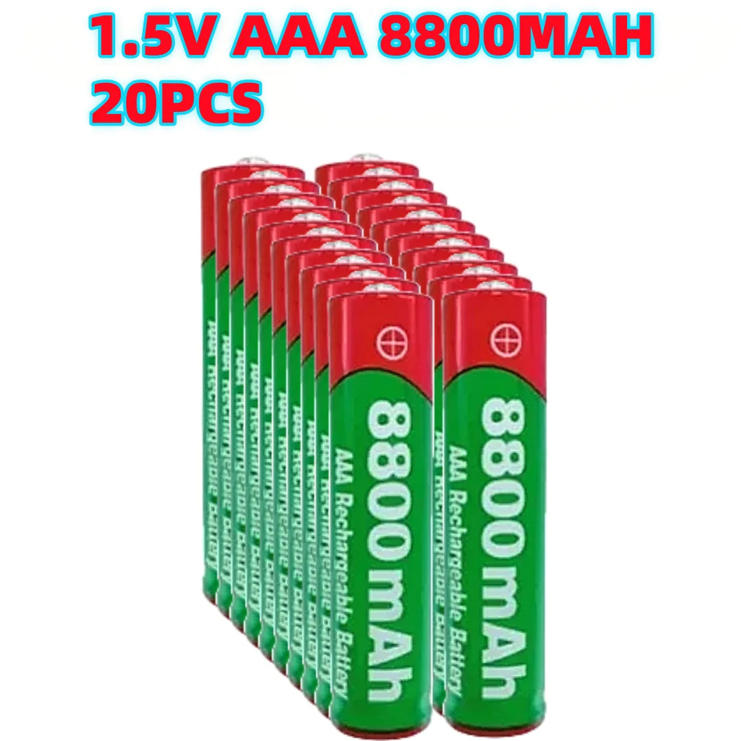 8800mAh Rechargeable Battery AAA NI-Mh Alkalinity Battery 1.5 V