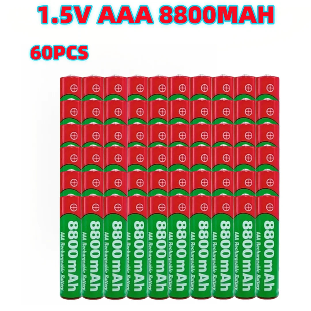 8800mAh Rechargeable Battery AAA NI-Mh Alkalinity Battery 1.5 V