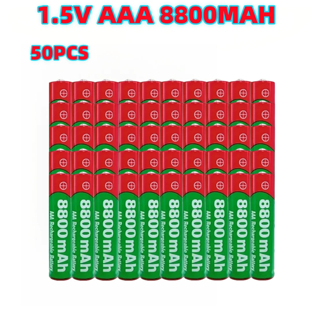 8800mAh Rechargeable Battery AAA NI-Mh Alkalinity Battery 1.5 V