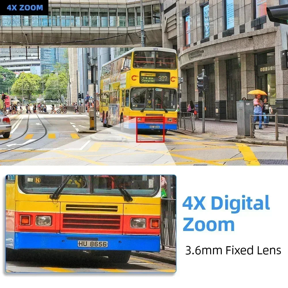 2.4G WIFI 2K IP Camera Two way audio PTZ Move To Follow Outdoor Wifi Surveillance Camera Security Protection