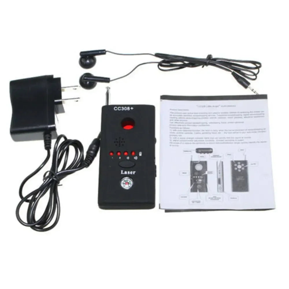 Portable Hidden Camera Detector Anti Spy Candid Bug Finder Mini Wireless Signal Gadgets GSM GPS Radio Scanner RF Tracker