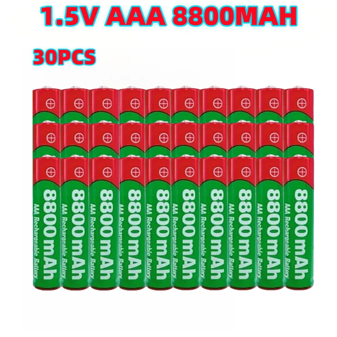 8800mAh Rechargeable Battery AAA NI-Mh Alkalinity Battery 1.5 V