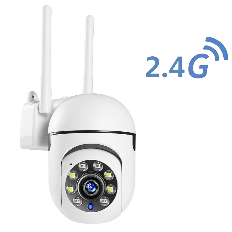 2.4G WIFI 2K IP Camera Two way audio PTZ Move To Follow Outdoor Wifi Surveillance Camera Security Protection