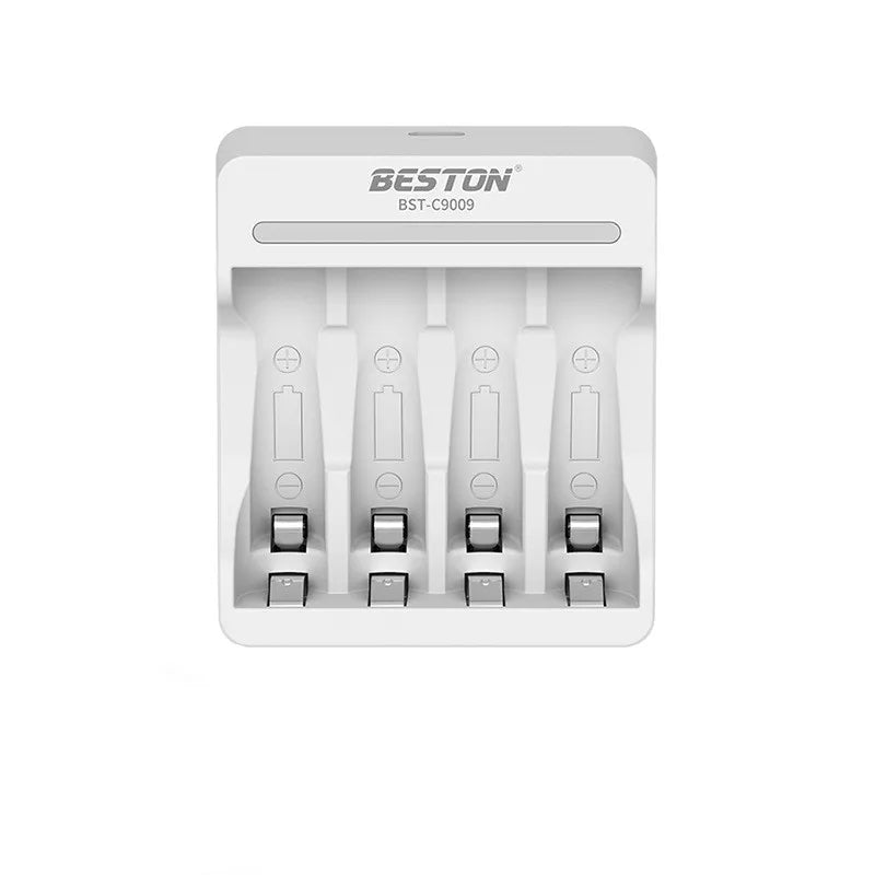 4/8-slot For Ni-MH AA AAA Rechargeable Batteries USB Individual Battery Smart Charger with 5V 2A Fast Charging Function 1.2V