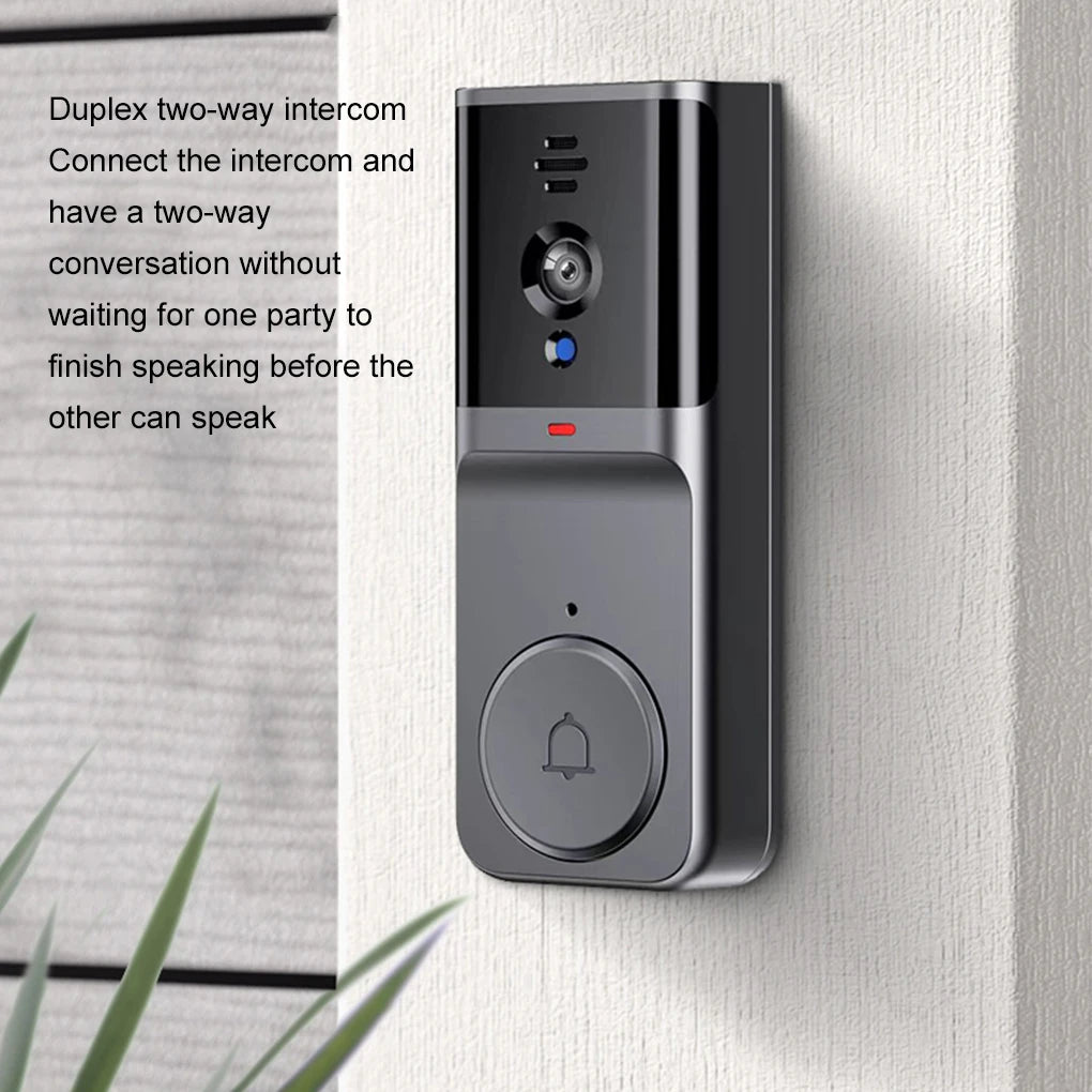 4.3Inch IPS Screen Wireless Video Doorbell Infrared Night Vision 2.4G WiFi Dual Communication Doorbell