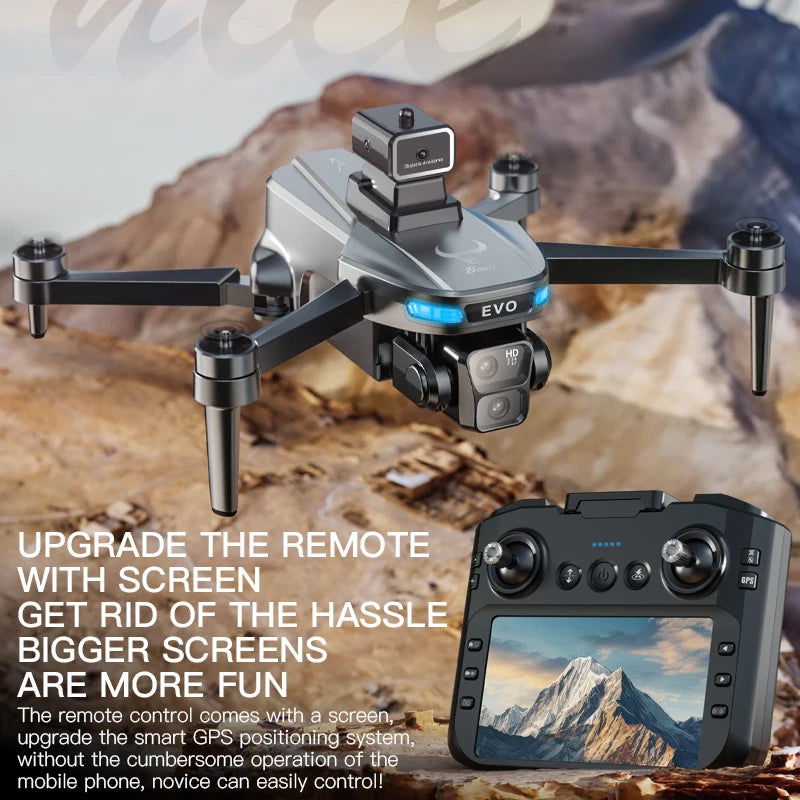 SG901 Drone MAX GPS Professional 8K HD Aerial Avoiding Obstacle with Large Screen Remote Control Folding Brushless Drone