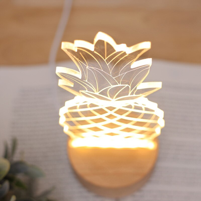 "Pineapple Table Lamp – Stylish Bedside Lighting for Your Home"