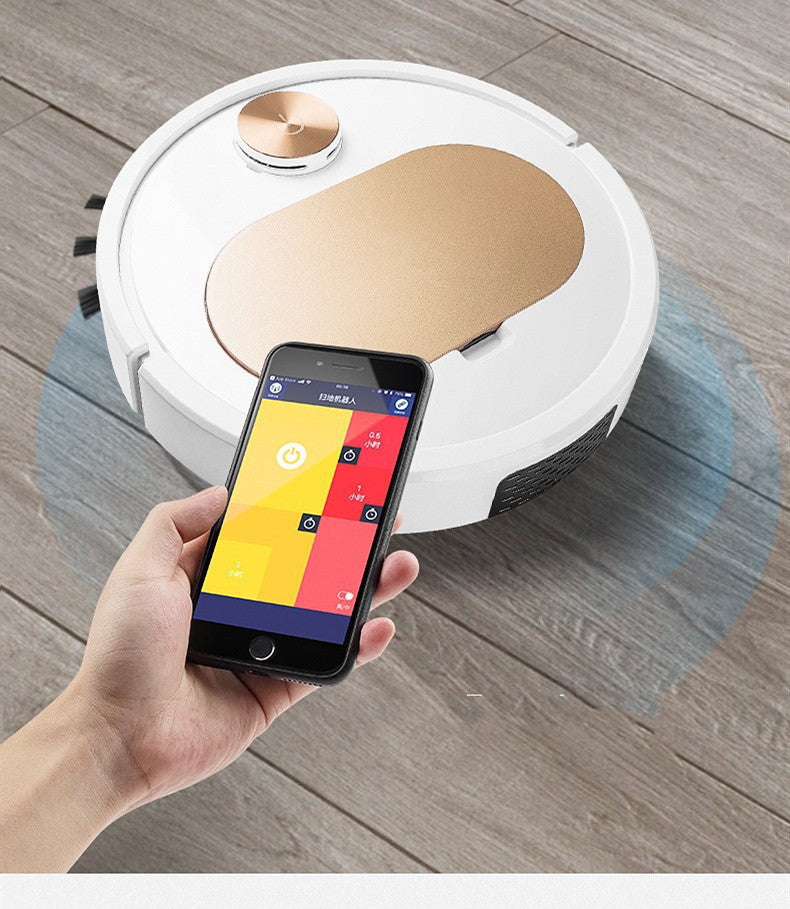 Aspirateur robot intelligent pour la maison, télécommande via application mobile