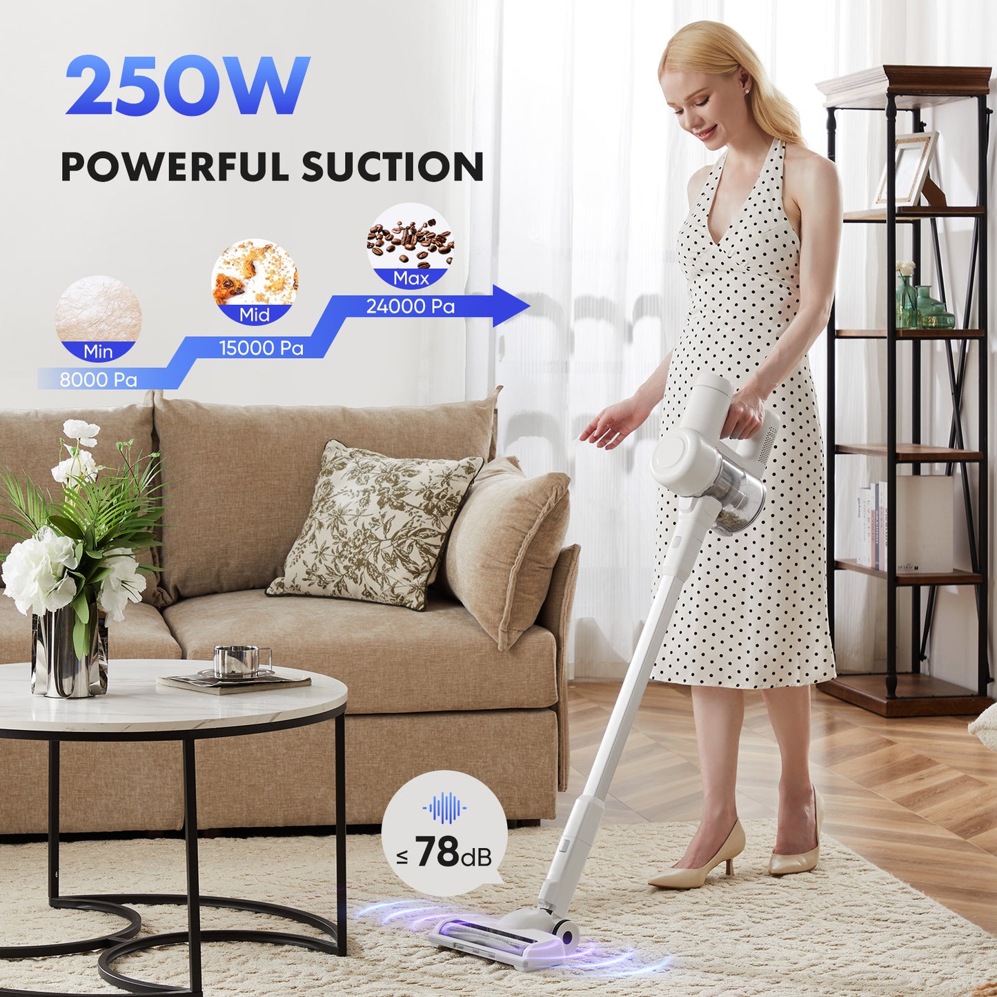 Aspirateur sans fil, aspirateur à chargement électrique