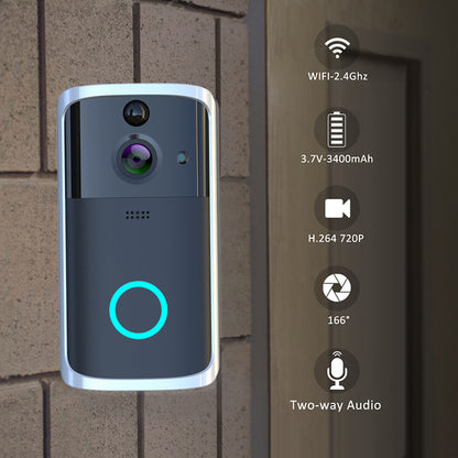 "WiFi Video Doorbell Camera – Smart Home Security with HD Video"