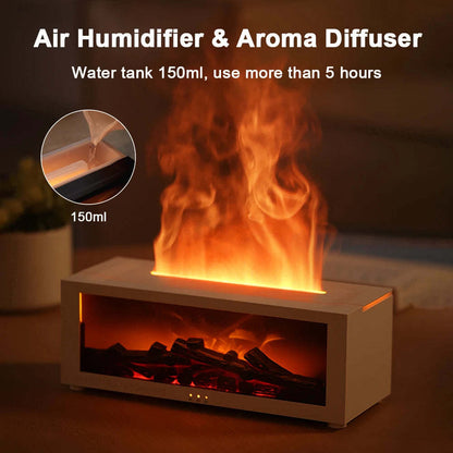 Fireplace Machine Flame Aromatherapy Diffuser