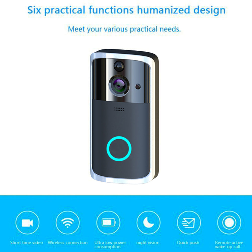 "WiFi Video Doorbell Camera – Smart Home Security with HD Video"