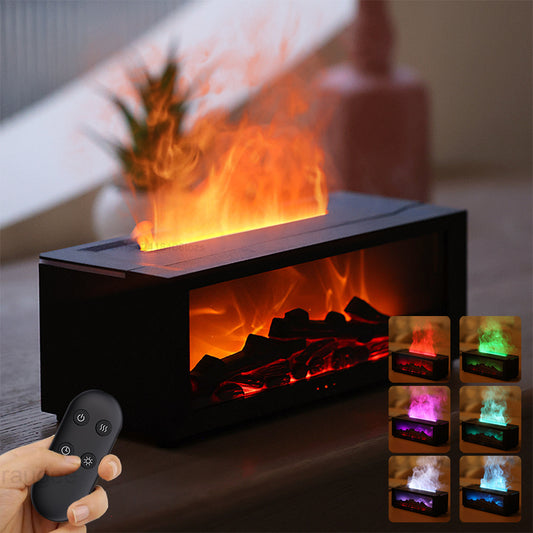 Fireplace Machine Flame Aromatherapy Diffuser