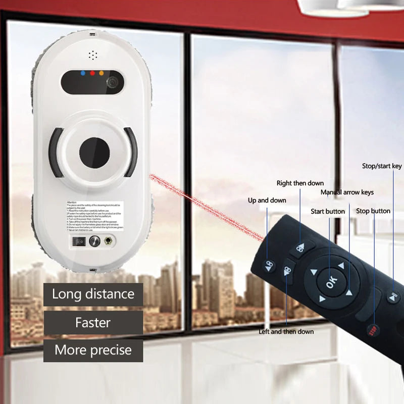 Window Cleaning Robot vacuum cleaner high rise building glass robot window