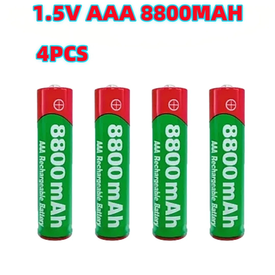 8800mAh Rechargeable Battery AAA NI-Mh Alkalinity Battery 1.5 V
