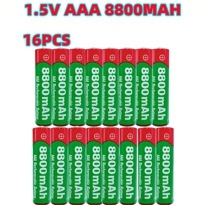 8800mAh Rechargeable Battery AAA NI-Mh Alkalinity Battery 1.5 V