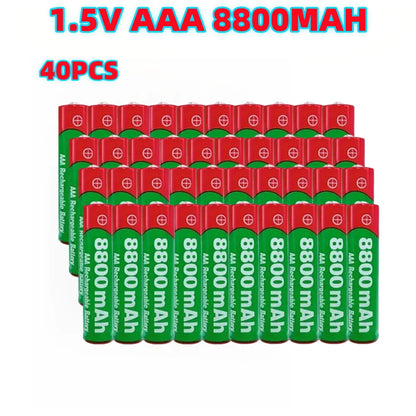 8800mAh Rechargeable Battery AAA NI-Mh Alkalinity Battery 1.5 V