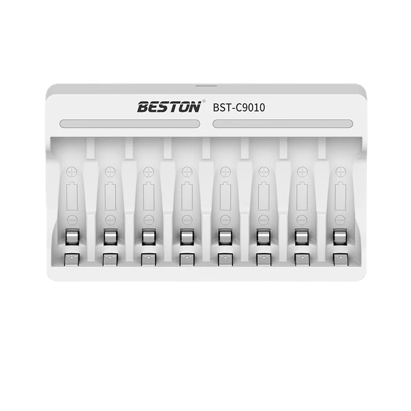 4/8-slot For Ni-MH AA AAA Rechargeable Batteries USB Individual Battery Smart Charger with 5V 2A Fast Charging Function 1.2V