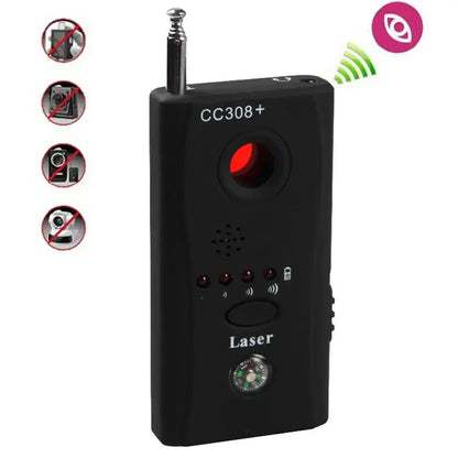 Portable Hidden Camera Detector Anti Spy Candid Bug Finder Mini Wireless Signal Gadgets GSM GPS Radio Scanner RF Tracker