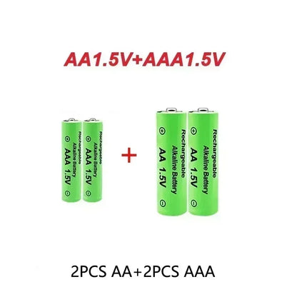 Original Rechargeable Battery 1.5V AA9800mAh+AAA8800mAh