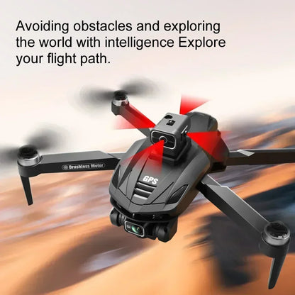 V168 Drone 8K GPS Professional HD Aerial Photography Dual-Camera Omnidirectional Obstacle Avoidance Drone Original