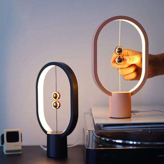 "Mini Smart Magnetic USB LED Table Lamp – Modern Suspended Design"