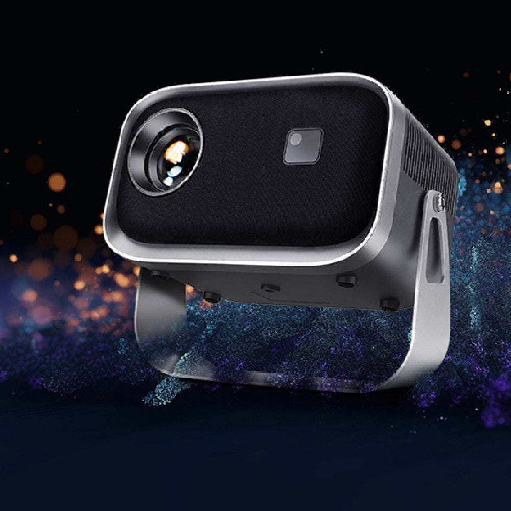 Projecteur portable HD domestique avec support