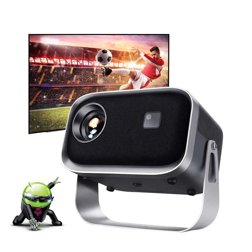 Projecteur portable HD domestique avec support