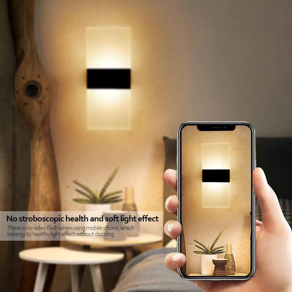 "Indoor Sensing USB Charging Wall Lamp – Smart & Convenient Lighting"